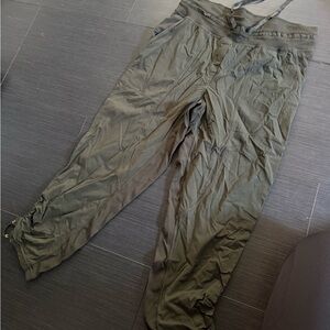 Lululemon Athletica Olive Track Pants